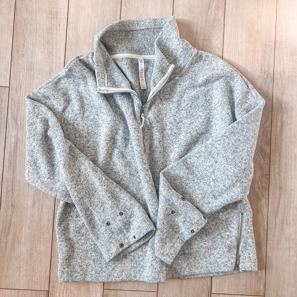 Fabletics Quarter Zip Sweatshirt